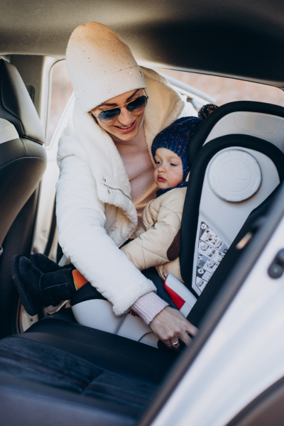 Car service with car seats San Francisco Sprinter van